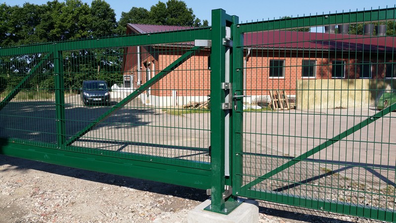 brama i ogrodzenie panelowe