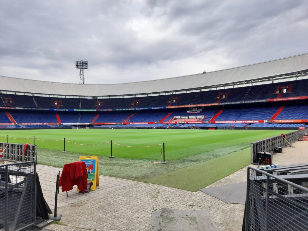Ogrodzenie dla stadionu Feyenoord Rotterdam