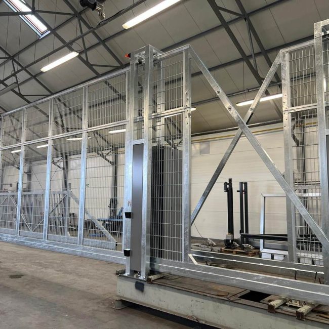 Brama przemysłowa 6m światła i 3,5m wysokości